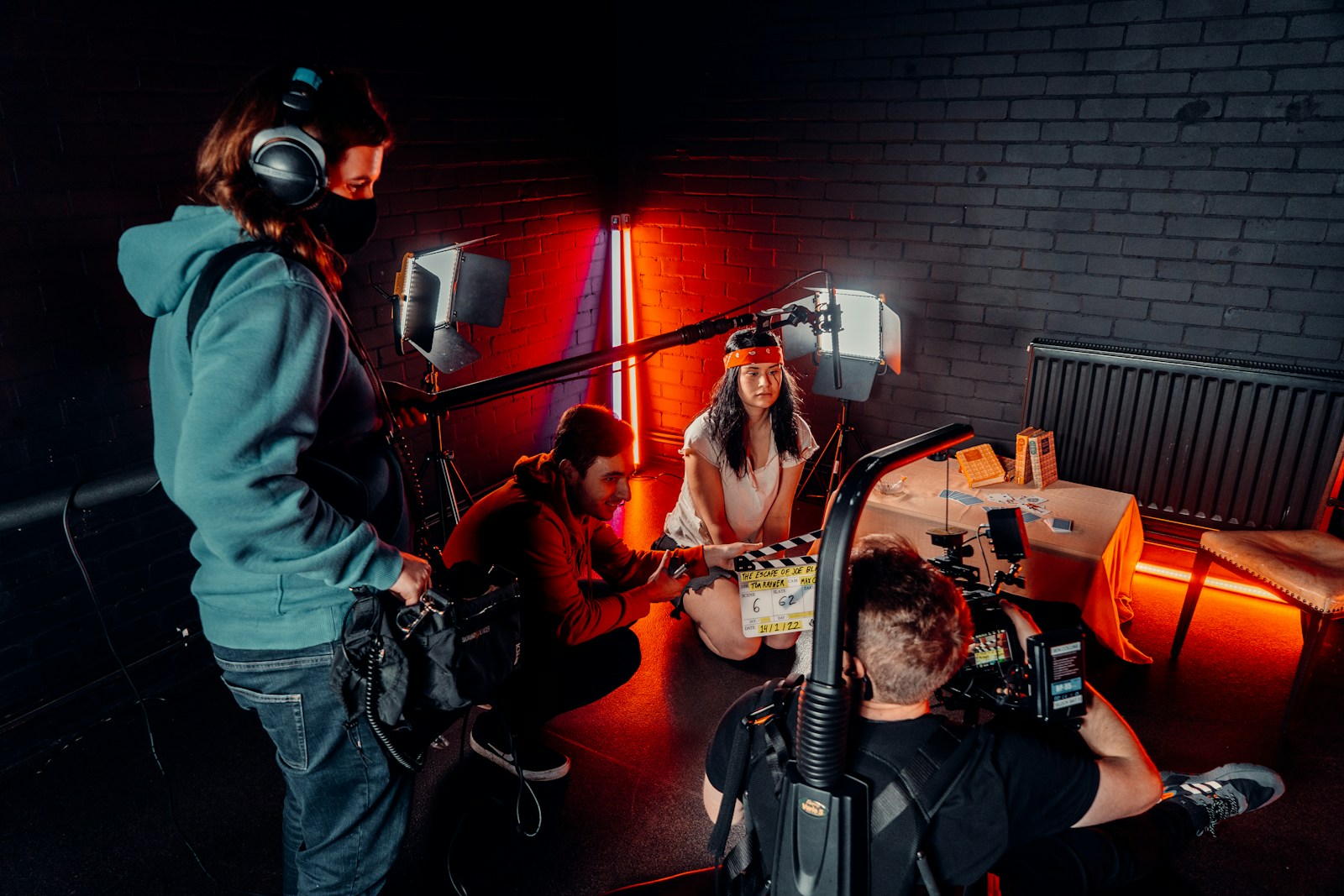 Recording studio interior - SEC Network sports broadcasting analytics coverage