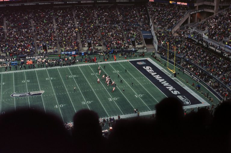 An NFL stadium packed with fans before kickoff, used to illustrate how the EPA era changed what to watch for during the Super Bowl.