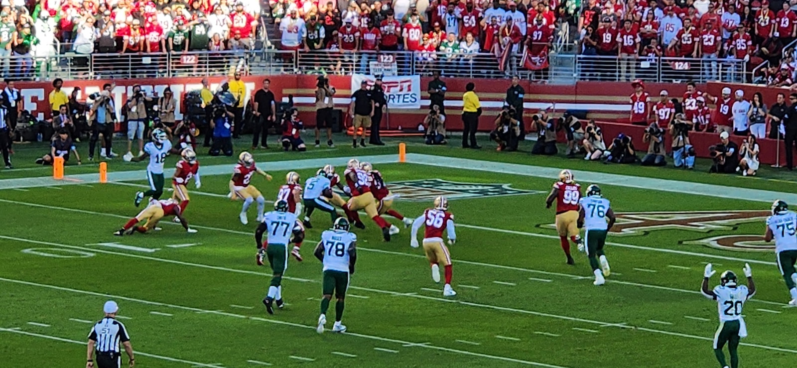 College football game underway in stadium - CFP committee SP+ bracket disagreement