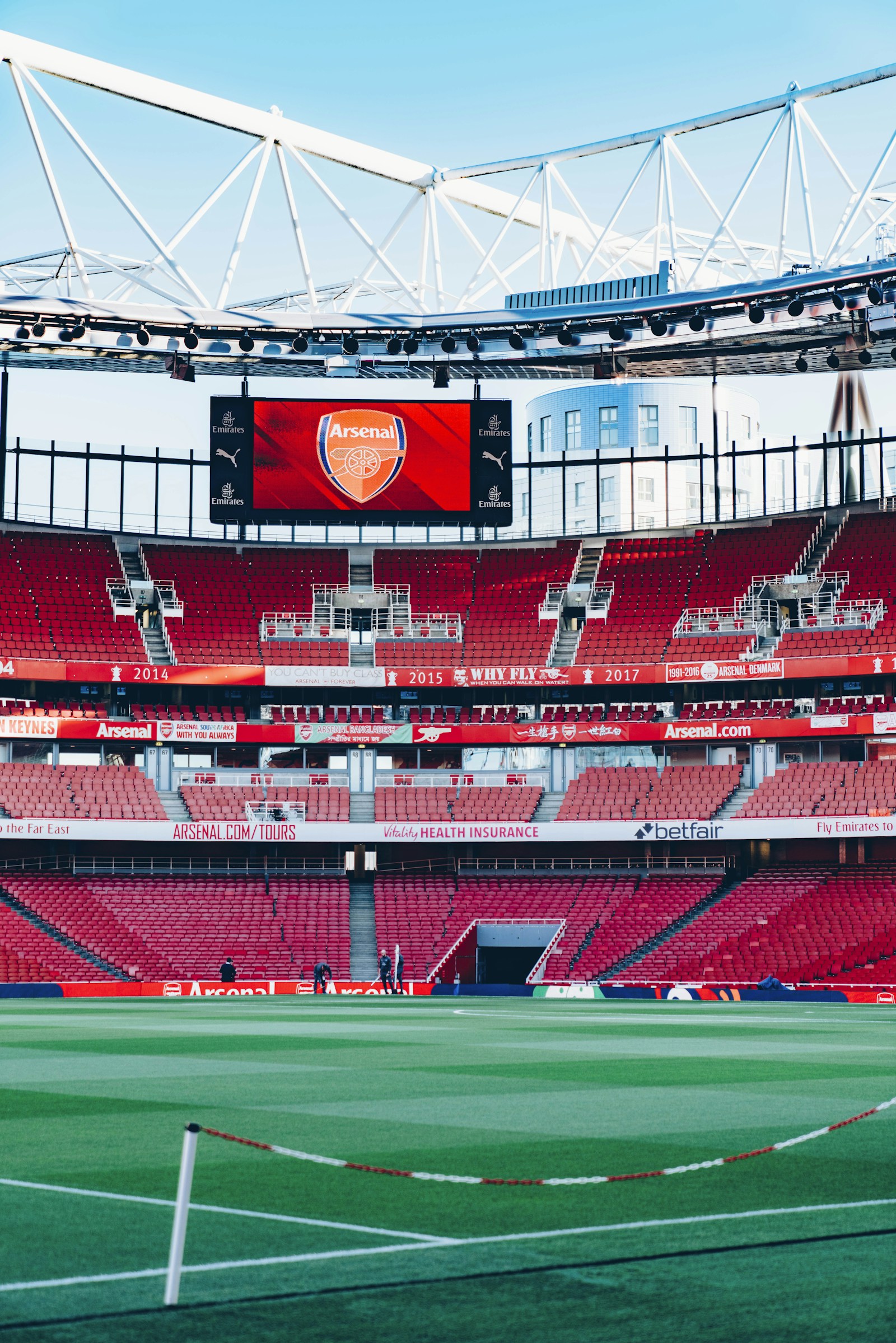 Emirates Stadium Arsenal during daytime - Champions League matchday 3 xG analysis