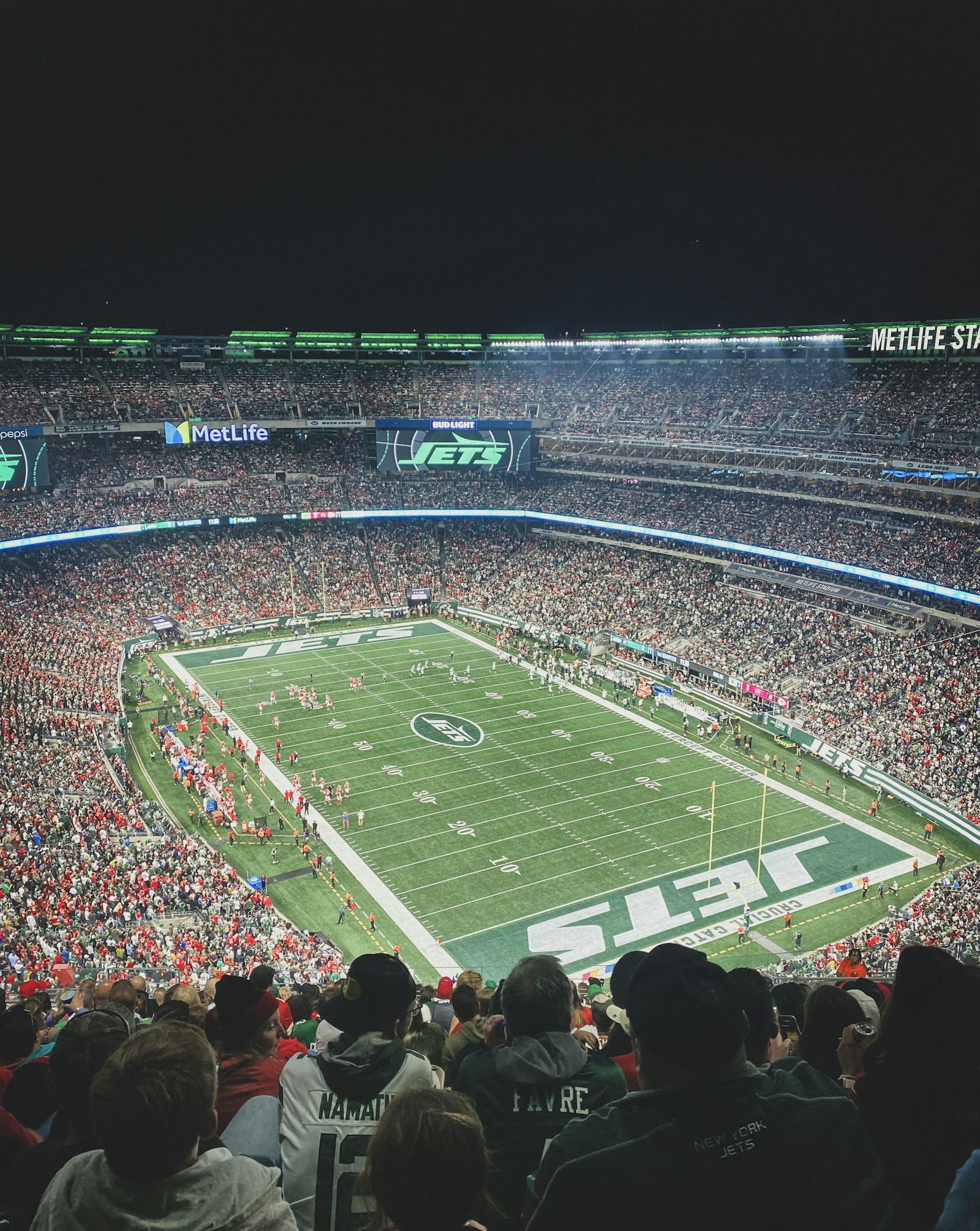 Crowded NFL stadium during playoff game - Detroit Lions divisional round EPA collapse