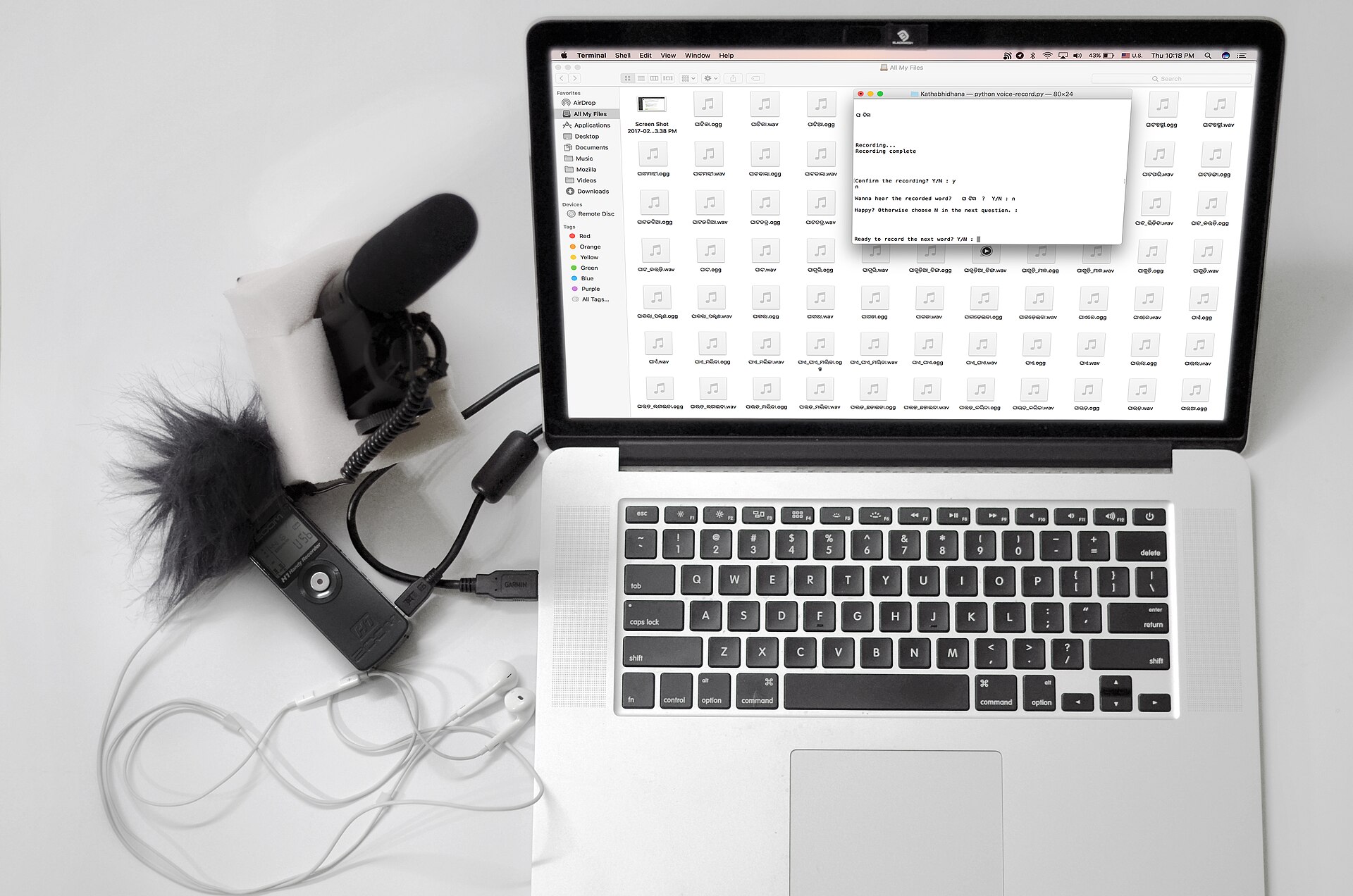 podcast microphone studio setup